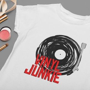 Vinyl Junkie Women’s TShirt